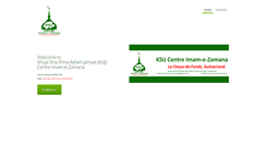 Desktop Screenshot of imamezamana.org